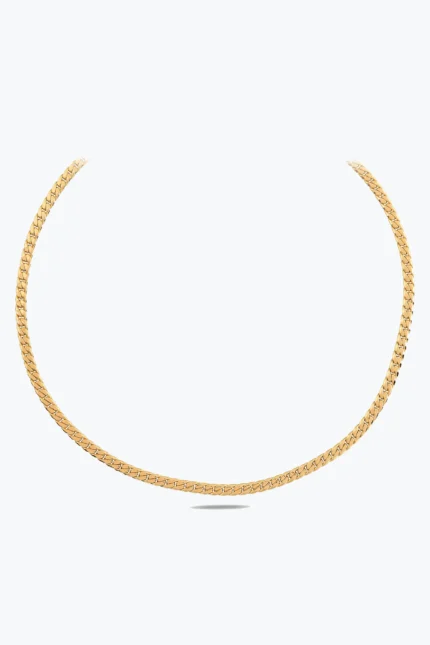 Ezme Zincir Choker 14 Ayar altın Choker Kolye modelleri ve fiyatlarıdan bir ürünü