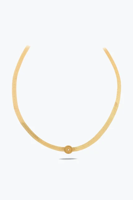 Göz Figür Choker 14 Ayar altın Choker Kolye modelleri ve fiyatlarıdan bir ürünü