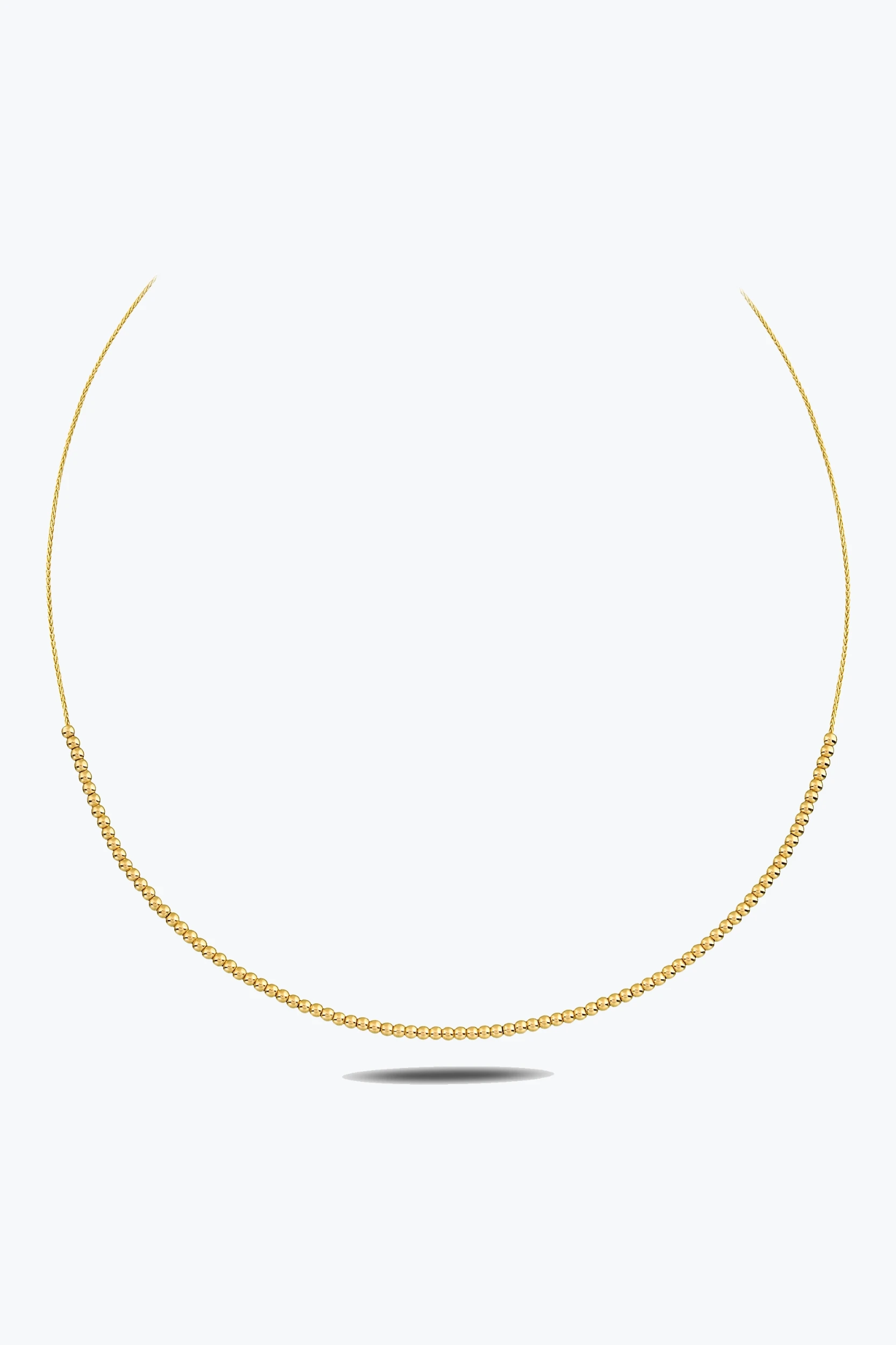 Minimal Toplar Choker 1 Minimal Toplar Choker 14 Ayar altın Choker Kolye modelleri ve fiyatlarıdan bir ürünü